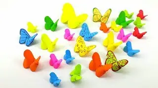 How to fold an paper 3D butterfly