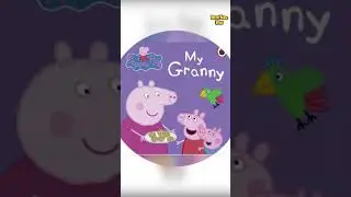 🐷 Peppa pig My granny short #reading #storytime #storytelling #readaloud #englishstoryreading  #kids