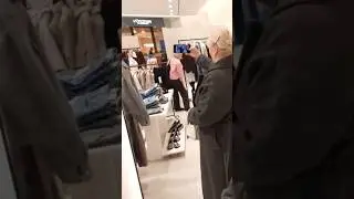 Польша Краков. Красивое пальто, примерка 5.02.25.Poland Krakow. Beautiful coat, fitting #shopping