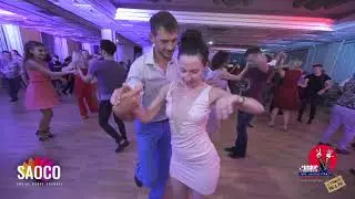 Alexey Adamovich and Katerina Mik Salsa Dancing at 3 Front Relax in Hotel Don-Plaza, Sat 03.08.2019