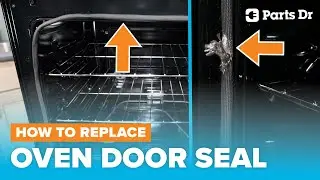 Easy Fix! How to Replace the Range Oven Door Gasket Seal | Frigidaire | 5304526243 | Parts Dr