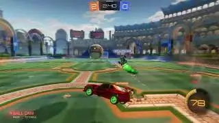 Quick air dribble double touch!