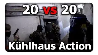 Das ERSTE Mal mit GRANATEN - K&uuml;hlhaus 20 vs 20 || Q-Airsoft