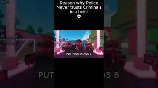 Reason why Police Never trusts criminals in a heist 💀  #funny