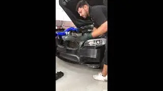 BMW M5 F10 / F90 Project Gamma Front Mounted cold air intakes installation