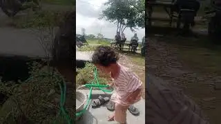Dede yasmine nakal #trending #trendingshorts #fyp #vloglampung #dedebayi #funny #mainair