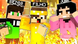 Minecraft: Who's Your Family? O FILHO DO BEN 10 REBOOT PEGOU O OMNITRIX X ‹ Alex ›