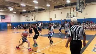 Narragansett Warriors MS BOYS vs Gardner - 1/7/25 - 3rd quarter - recorded by Sean