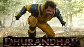 Deadpool & Wolverine Car Fight Scene with Dhurandhar Title song 
