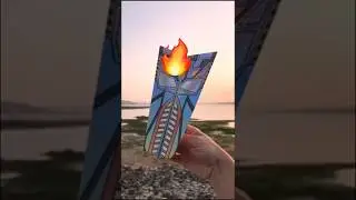 Short 💥 Jet Plane Banakar 🥶 #craft #art #papercraft #diy #papercrafts #trending #kite #artandcraft