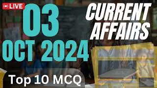 3 Oct UGC NET JRF CURRENT AFFAIRS | TODAY CURRENT AFFAIRS | UGC NTA NET Exam 2024