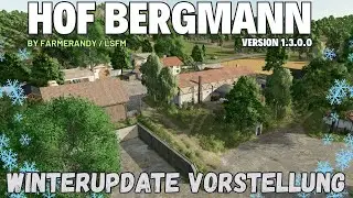 LS25 | Hof Bergmann Winter Update 1.3 | Map Presentation | #fs25 #ls25