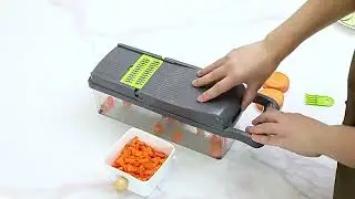 Hachoir &agrave; l&eacute;gumes multifonctionnel 14/16 en 1, r&acirc;pe &agrave; aliments, trancheur de l&eacute;gumes, coupe-dicer