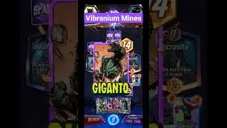 Using the Vibranium Mines in @MarvelSnap.