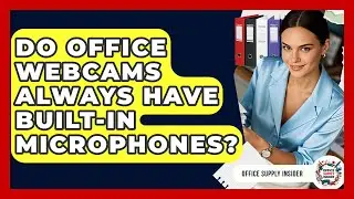 Do Office Webcams Always Have Built-in Microphones? - Office Supply Insider