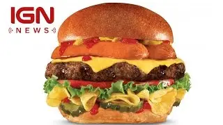 The Most American Burger Adds Hotdogs, Potato Chips - IGN News