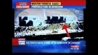 Chinese incursion along Indian side of LAC