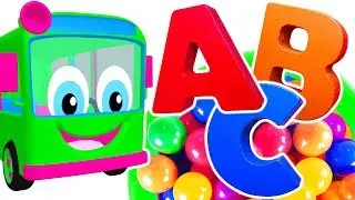 Дети учат АВС и цвета при помощи учебных игрушек. Учите песенку про АВС