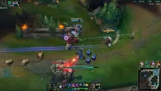 How to tilt the enemy adc