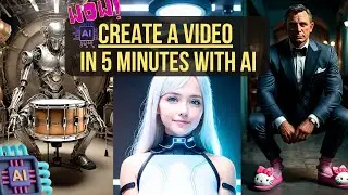 I Created an Amazing Video in 5 minutes with Artificial Intelligence