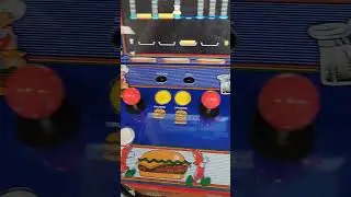 The Burgertime Arcade 1up Machine!