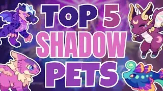 Top 5 Best Shadow Pets 2024! | Prodigy Math Game