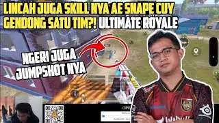 LINCAH JUGA GAMEPLAY NYA AE SNAPE CUY‼️ GENDONG SATU SQUAD ?! - ULTIMATE ROYALE GAMEPLAY