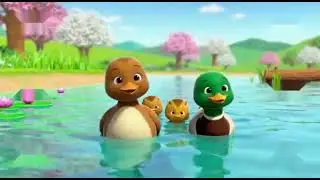 Les Canards Nagent | Chansons amusantes pour enfants