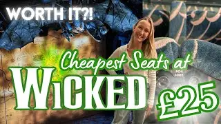 Is the CHEAPEST seat at WICKED LONDON worth it?