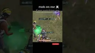 AGGRESSIVE PUSH ON ME👿☠️ #bgmi #shorts  #aggressive #push #pubgmobile #viral #rush