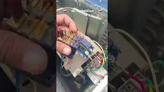 Single phase Contactor Wiring 😱 Split Ac Out Door Repair 👨&zwj;🔧