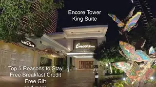 Encore King Tower Suite walkthrough #lasvegas #roomtour