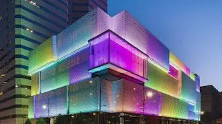 Artist Alex Arzu's latest installation leaves its mark on downtown Houston