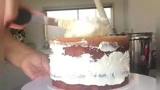 Flamingo cake