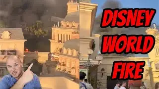 Disney World ON FIRE (Epcot Center France)