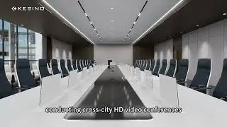 Upgrade your meeting room with the MTB Series Paperless Conference Table