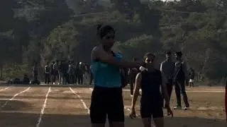 Race ,My athletic group and my university tournament 400m race mai 4 th rank