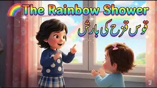 🌈 The Rainbow Shower | Weather Song for Toddlers | Learning About Rain & Rainbows | Kids Animation