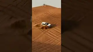 Toyota Land Cruiser LC300 ZX dune bashing desert safari in dubai. Land cruiser or Desert adventure