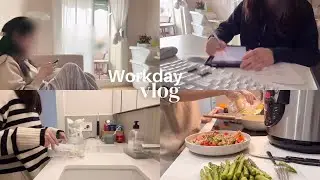 sub) My work week routine diaries | cleaning & cooking a lot at home, low social battery | vlog