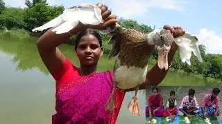 Traditional Village Style  Duck Gravy Recipe / Village Style Duck Curry Recipe in Tamil