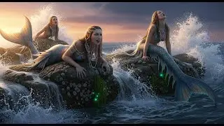 Симфоник-метал Музыка от Нейросети: CyberKas -  Волны смоют твою душу | AI Music & Video