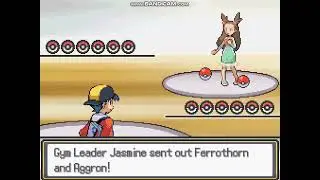 Lets play Pokemon Grueling Gold part 26-gym leader Jasmine