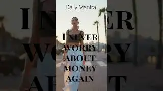 Mantra to Never Worry About Money Again 💸