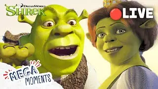 LIVE 🔴 Get OUT MY SWAMP! 💚 Shrek 1 - 4 Extended Previews | Mega Moments