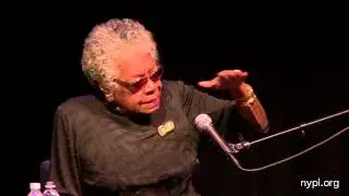 Maya Angelou for Schomburg NYPL