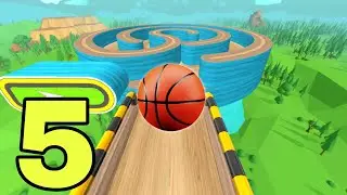 Basketball ball-Going Balls, SpeedRun, Going Balls Portal Run Level 131