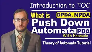 Basic of Pushdown Automata in TOC | PDA in Automata Theory of Computation