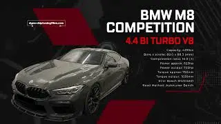BMW M8 4.4 V8 Bi-Turbo Competition Chiptuning & Tuning &ndash; More Power, Better Driving Pleasure!