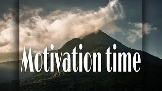 Motivational speech, order of visualization